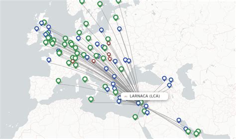 direct flights from larnaca airport.